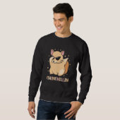 Chinchilline Chinchilla Pet Trui (Voorkant volledig)