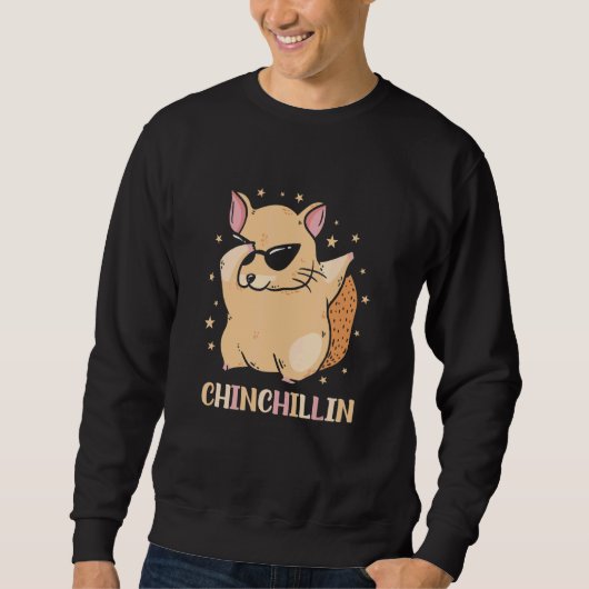 Chinchilline Chinchilla Pet Trui (Voorkant)