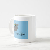 chinchilline koffiemok (Voorkant links)