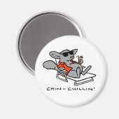 chinchilline magneet (Voorkant / Achterkant)