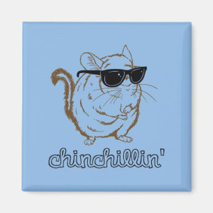 Chinchilline' Magneet