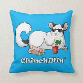 Chinchilline' Throomkussen van 41 cm x 41 cm Kussen