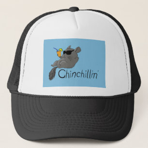 chinchilline trucker pet