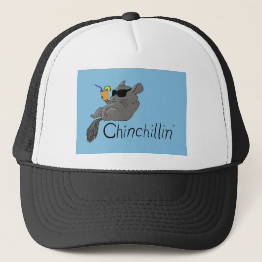chinchilline trucker pet (Voorkant)