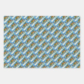 CHINCOTEAGUE CHRISTMAS PONIES, SLEIGH BELLS EN TOY INPAKPAPIER VEL (Voorkant 3)