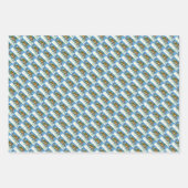 CHINCOTEAGUE CHRISTMAS PONIES, SLEIGH BELLS EN TOY INPAKPAPIER VEL (Voorkant)