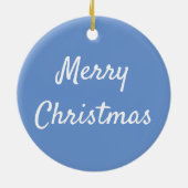 CHINCOTEAGUE CHRISTMAS PONIES, SLEIGH BELLS EN TOY KERAMISCH ORNAMENT (Achterkant)