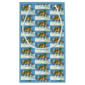 CHINCOTEAGUE CHRISTMAS PONIES, SLEIGH BELLS EN TOY KLEIN CADEAUZAKJE (Achterkant)