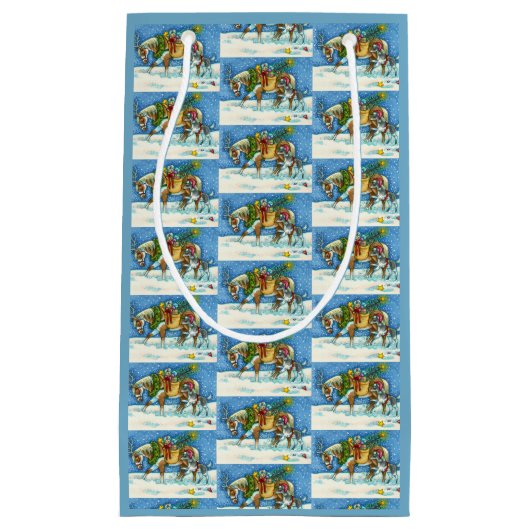 CHINCOTEAGUE CHRISTMAS PONIES, SLEIGH BELLS EN TOY KLEIN CADEAUZAKJE (Voorkant)