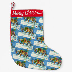 CHINCOTEAGUE CHRISTMAS PONIES, SLEIGH BELLS EN TOY KLEINE KERSTSOK