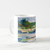 Chincoteague Horse Painting Koffiemok (Voorkant links)