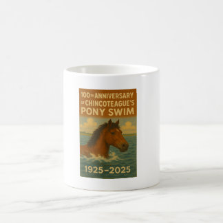 Chincoteague Island 100e Jubileum Ponyswim mok
