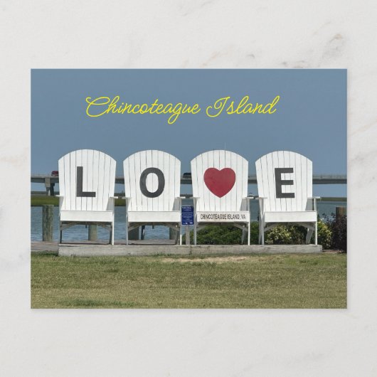 Chincoteague Island Briefkaart (Voorkant)