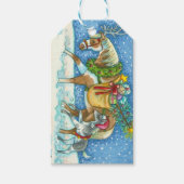 CHINCOTEAGUE ISLAND CHRISTMAS PONY GIFT LABELS CADEAULABEL (Voorkant)