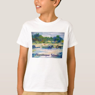 Chincoteague Island Paard schilderij Sweatshirt