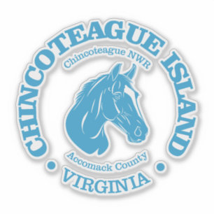 Chincoteague Island (pony) Sticker