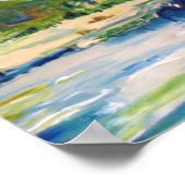 Chincoteague paarden poster (Hoek)