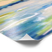 Chincoteague Ponies Painting #1 Foto Afdruk (Hoek)