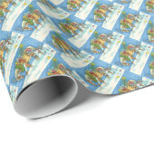 CHINCOTEAGUE PONY & COLT KERSTPAPIER CADEAUPAPIER (Rol Hoek)