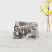 Chincoteague Pony Vintage 1941 Briefkaart (Gele Bloem)