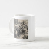 Chincoteague Pony Vintage 1941 Briefkaart Koffiemok (Voorkant links)