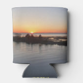 Chincoteague Sunset I Virginia Landscape Blikjeskoeler (Achterkant)