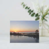 Chincoteague Sunset I Virginia Landscape Briefkaart (Staand voorkant)