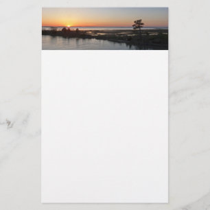 Chincoteague Sunset I Virginia Landscape Briefpapier