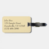 Chincoteague Sunset II Virginia Landschap Bagagelabel (Achterkant horizontaal)