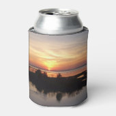 Chincoteague Sunset II Virginia Landschap Blikjeskoeler (Blikje Voorkant)