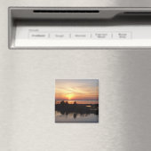 Chincoteague Sunset II Virginia Landschap Magneet (Insitu (Vaatwasser))