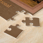 Chincoteague Sunset Jigzaag Puzzle Legpuzzel (Zijkant)