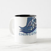 Chincoteague Tweekleurige Koffiemok (Voorkant links)