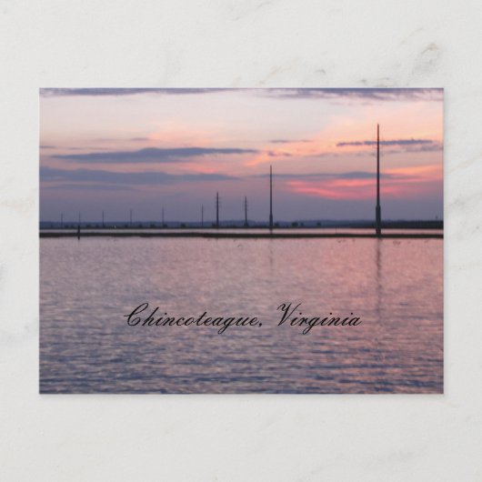 Chincoteague, Virginia Briefkaart (Voorkant)