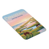 Chincoteague Virginia Magneet (Rechterzijde)