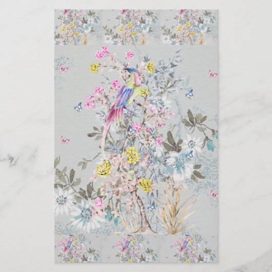 Chine soirée,toile,nature scene,antique,pattern,pe briefpapier (Voorkant)