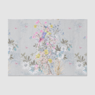 Chine soirée, toile, natuur scène, antiek, patroon tissuepapier