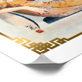  Chinees Adverteren Orchid Elegance Beauty Poster (Hoek)