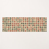 Chinees alfabet yogamat (Voorkant (horizontaal))