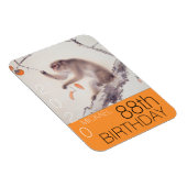 Chinees apenjaar Japans schilderij Birthday FPM Magneet (Rechterzijde)