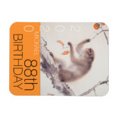 Chinees apenjaar Japans schilderij Birthday FPM Magneet (Horizontaal)