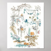 Chinees Arabeskisch Poster (Voorkant)