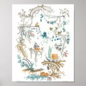 Chinees Arabeskisch Poster (Voorkant)