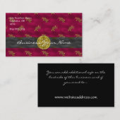 Chinees Aziatisch gevlekt Visitekaartje (Voorkant / Achterkant)