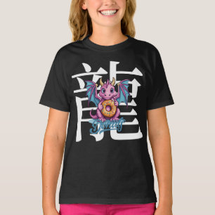 Chinees Baby Donut draak donuts T-shirt