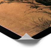 Chinees Bamboe Poster (Hoek)