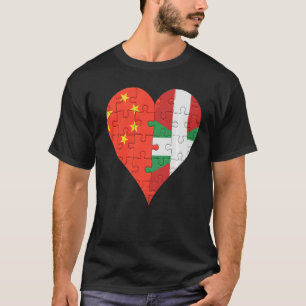 Chinees Baskische vlaghart T-shirt