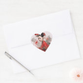 Chinees Beauty Hart-vormige Stickers (Envelop)