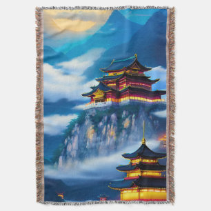 Chinees Bergpaleis Deken
