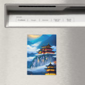 Chinees bergpaleis magneet (Insitu (Vaatwasser))